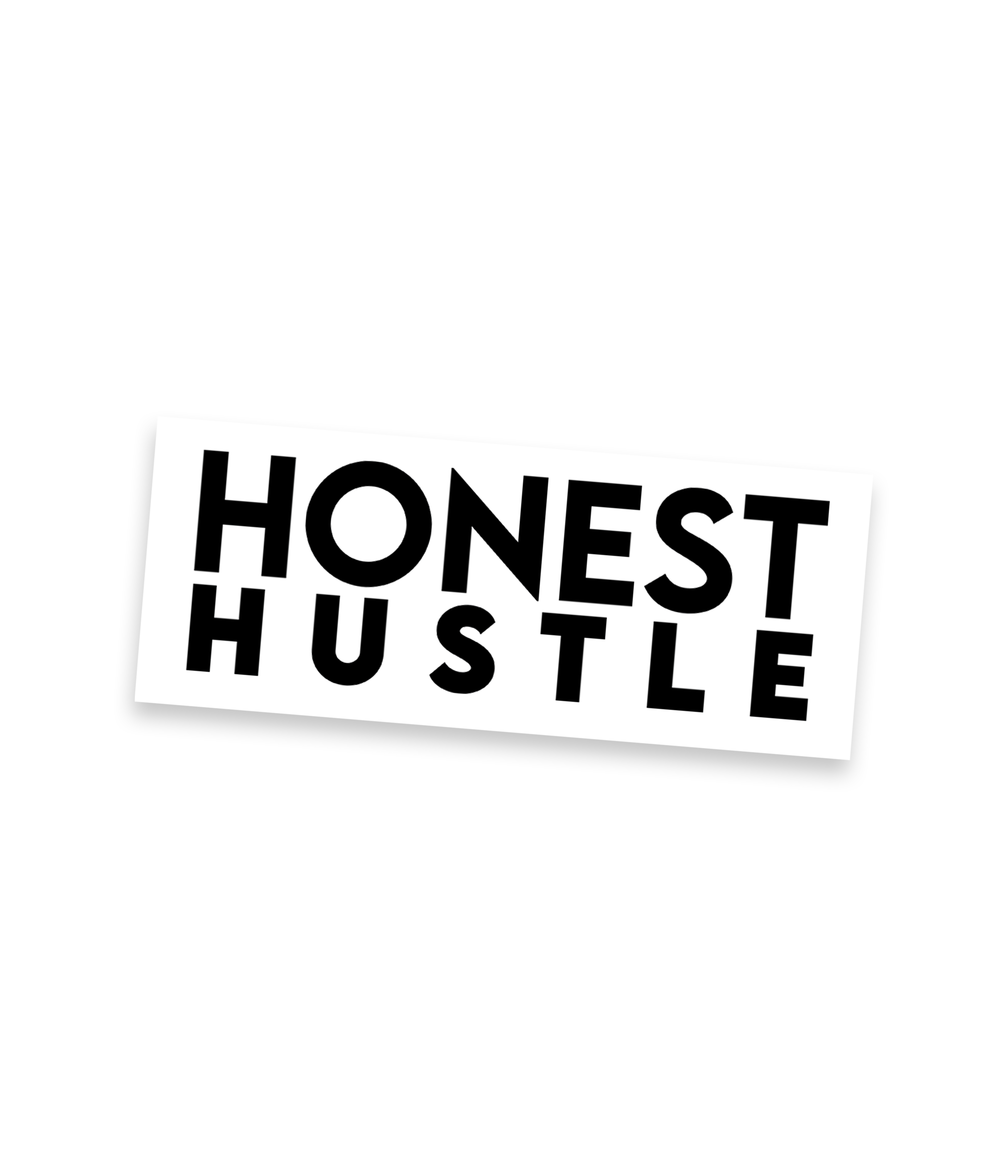 Sticker - Honest Hustle Wordmark Logo
